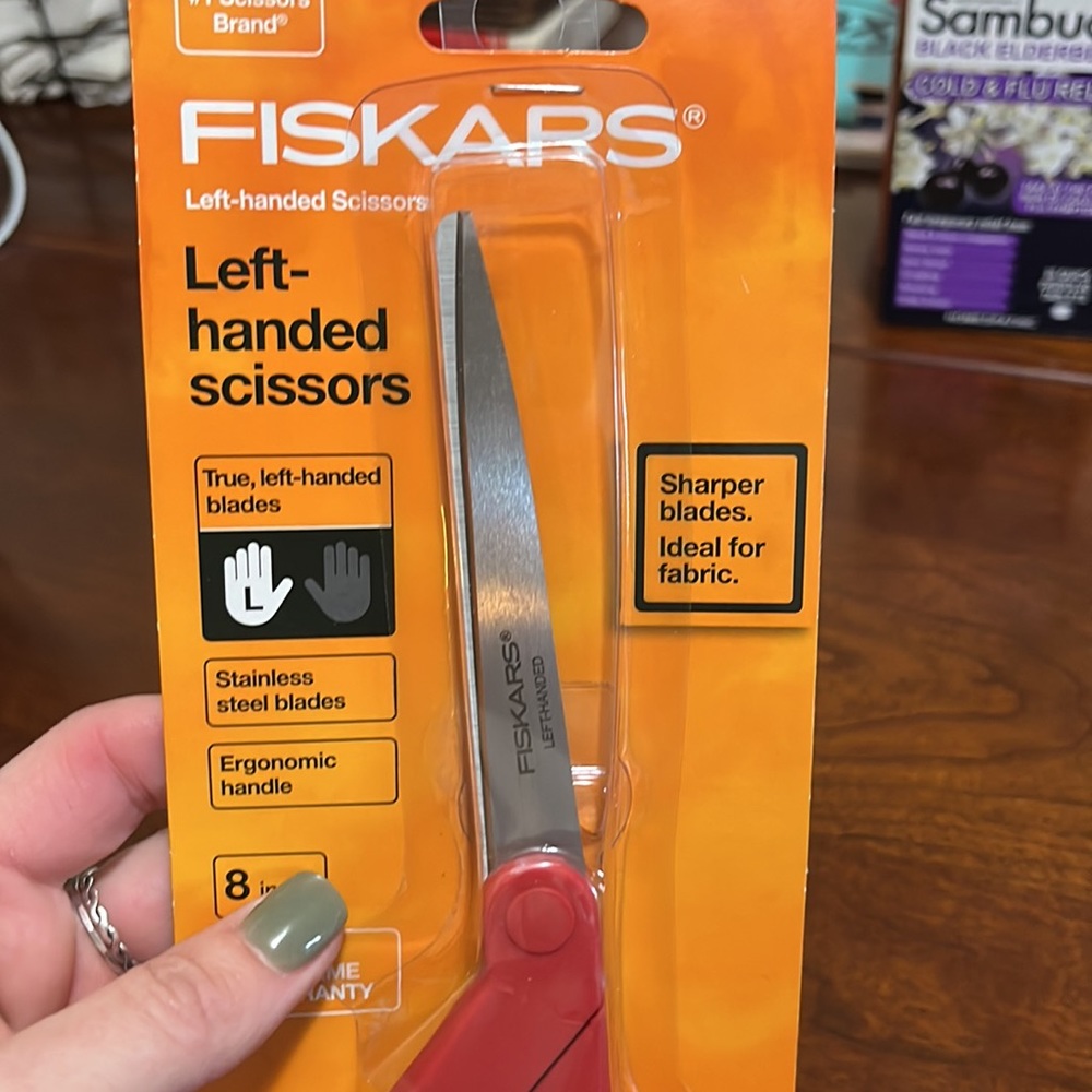 Fiskars left handed scissors - Picture 3 of 3